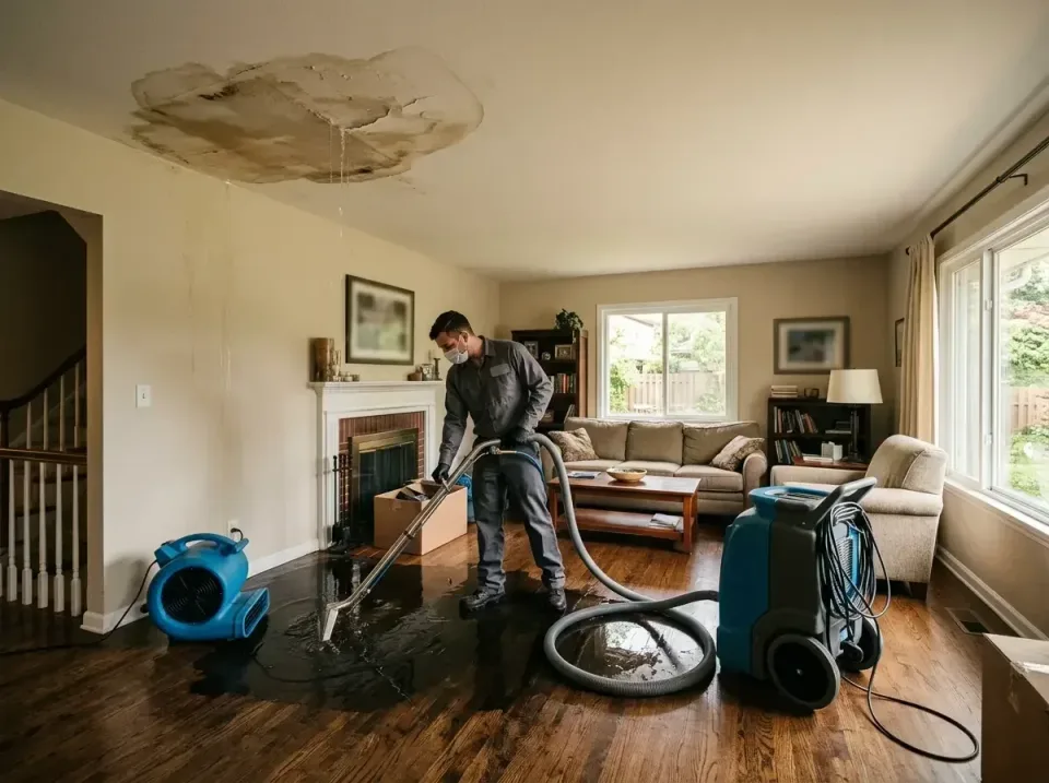 attic-pipe-burst-ceiling-drip-008 — frequently asked questions, Water Damage Restoration & Carpet Care in Coatesville, PA